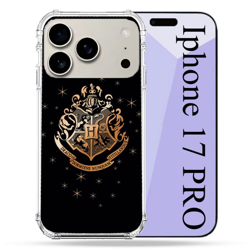 Coque Renforcée Magsafe Pour Iphone 17 Pro Harry Potter Poudlard
