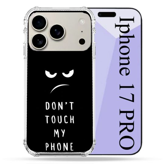 Coque Renforcée Magsafe Pour Iphone 17 Pro Humour Don't Touch