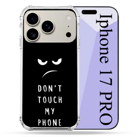Coque Renforcée Magsafe Pour Iphone 17 Pro Humour Don't Touch
