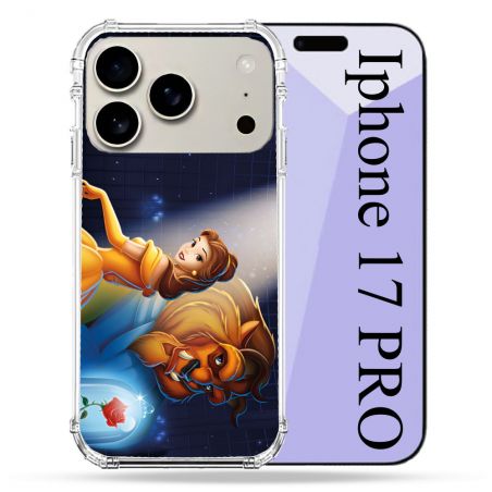 Coque Renforcée Magsafe Pour Iphone 17 Pro La Belle et La Bête