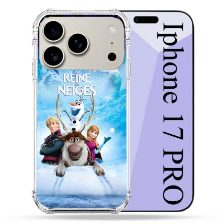 Coque Renforcée Magsafe Pour Iphone 17 Pro La Reine Des Neiges