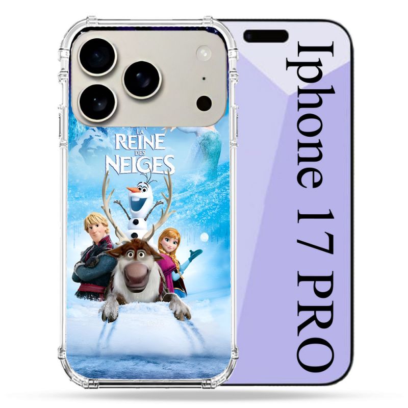 Coque Renforcée Magsafe Pour Iphone 17 Pro La Reine Des Neiges