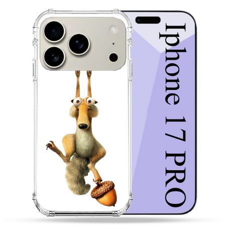 Coque Renforcée Magsafe Pour Iphone 17 Pro L'âge de Glace Scratch Suspendu