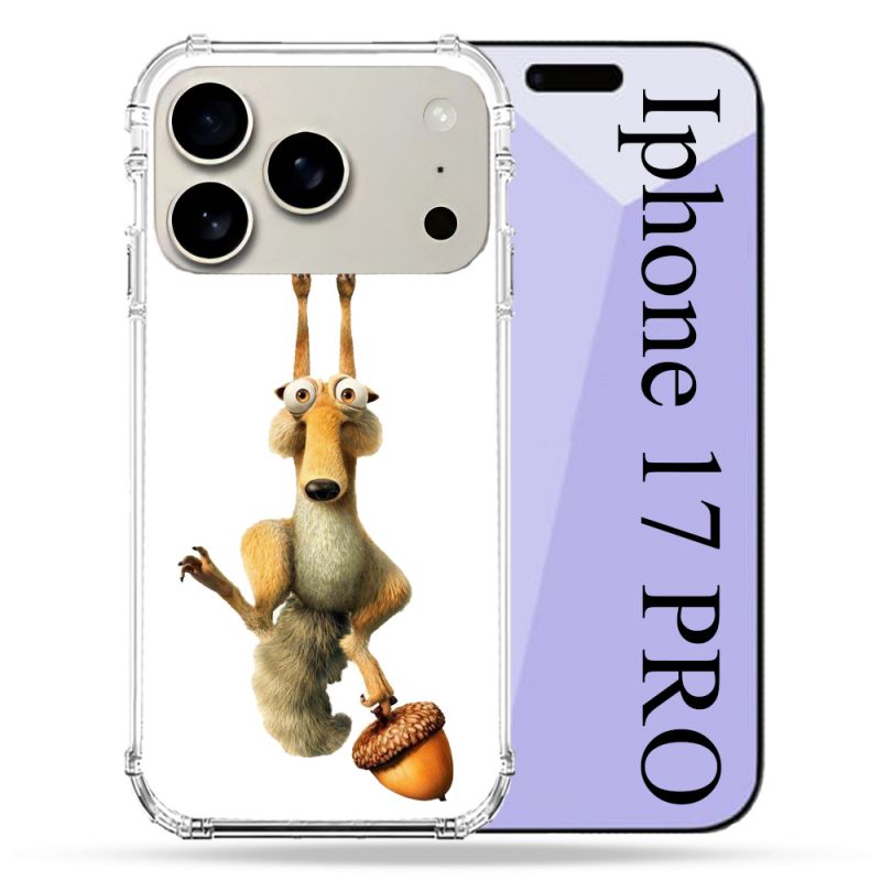 Coque Renforcée Magsafe Pour Iphone 17 Pro L'âge de Glace Scratch Suspendu