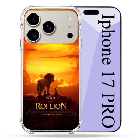 Coque Renforcée Magsafe Pour Iphone 17 Pro Le Roi Lion Affiche