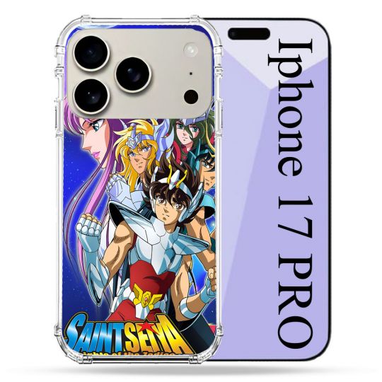 Coque Renforcée Magsafe Pour Iphone 17 Pro Les Chevaliers Du Zodiaque