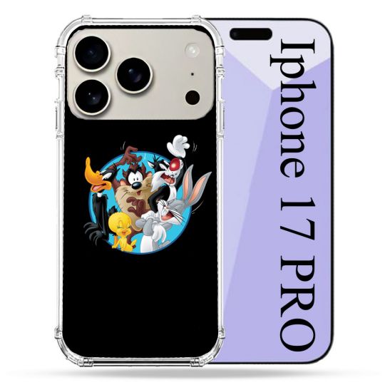 Coque Renforcée Magsafe Pour Iphone 17 Pro Looney Tunes