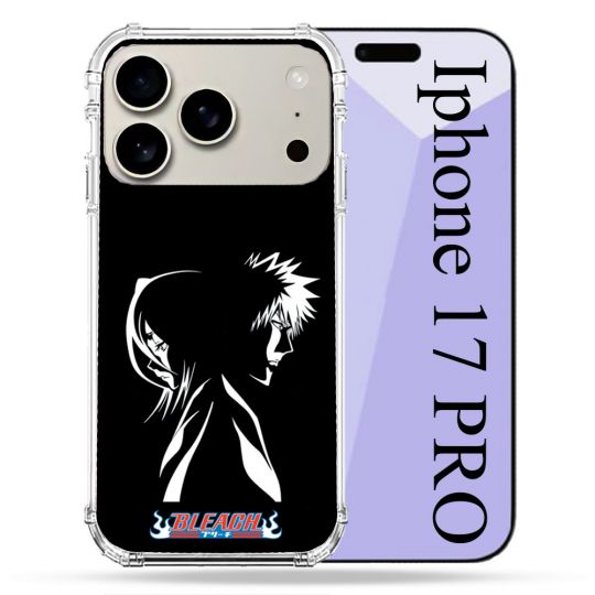 Coque Renforcée Magsafe Pour Iphone 17 Pro Manga Bleach Duo