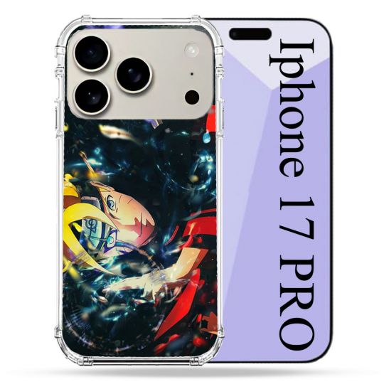 Coque Renforcée Magsafe Pour Iphone 17 Pro Manga Boruto Eclair