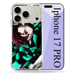 Coque Renforcée Magsafe Pour Iphone 17 Pro Manga Demon Slayer Tanjiro