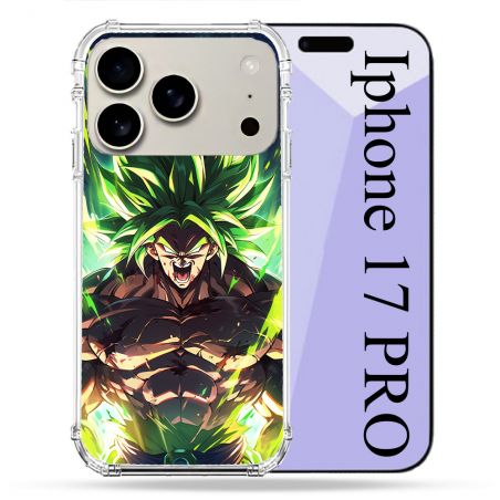 Coque Renforcée Magsafe Pour Iphone 17 Pro Manga Dragon Ball Broly