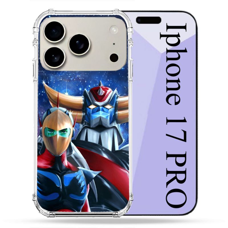 Coque Renforcée Magsafe Pour Iphone 17 Pro Manga Goldorak