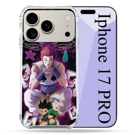 Coque Renforcée Magsafe Pour Iphone 17 Pro Manga Hunter X Hunter Hisoka