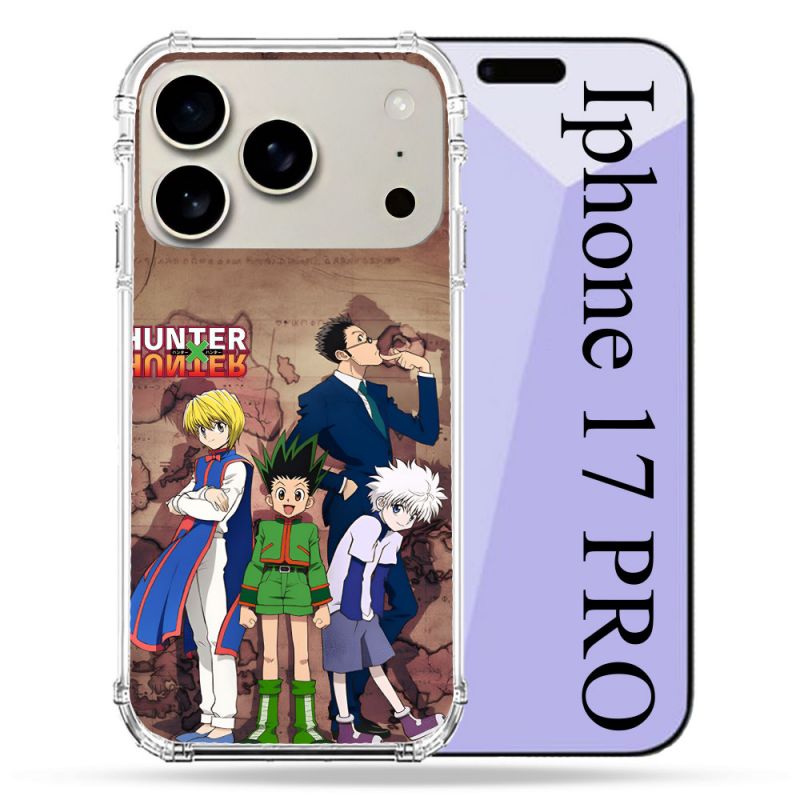 Coque Renforcée Magsafe Pour Iphone 17 Pro Manga Hunter X Hunter Vintage