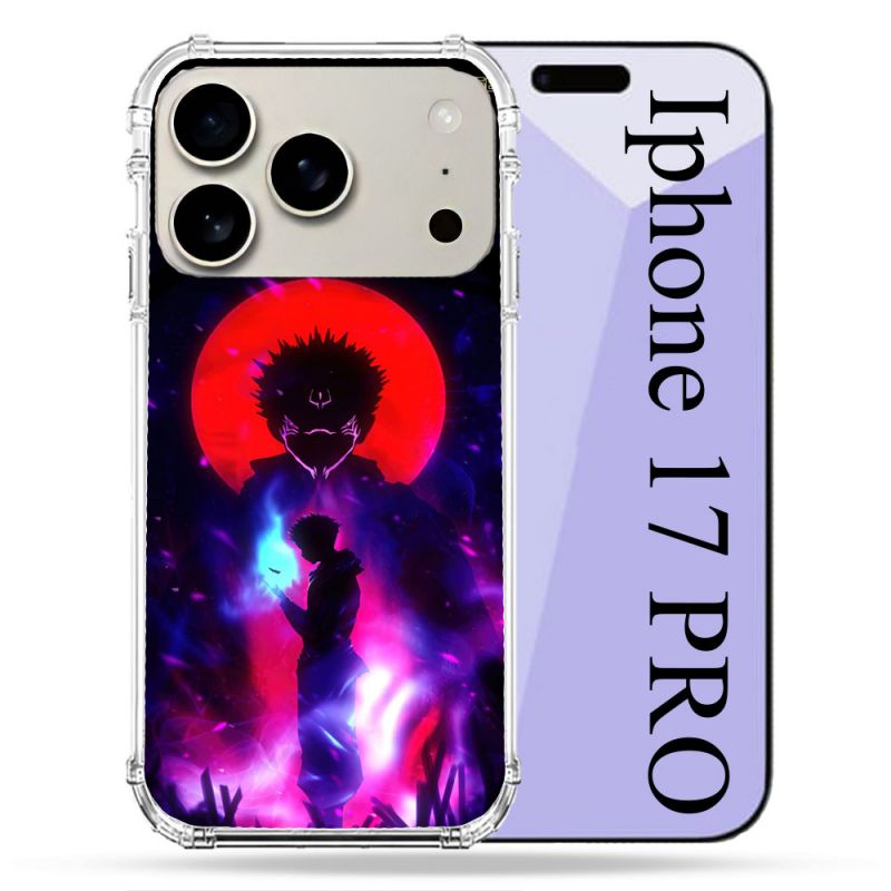 Coque Renforcée Magsafe Pour Iphone 17 Pro Manga Jujutsu Kaisen Itadori Sukuna
