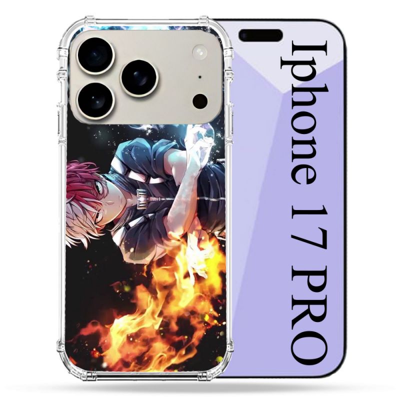 Coque Renforcée Magsafe Pour Iphone 17 Pro Manga My Hero Academia Shoto