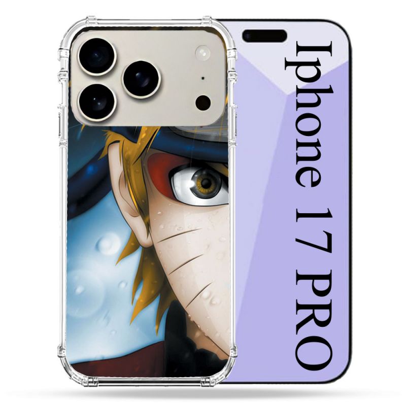 Coque Renforcée Magsafe Pour Iphone 17 Pro Manga Naruto Blanc