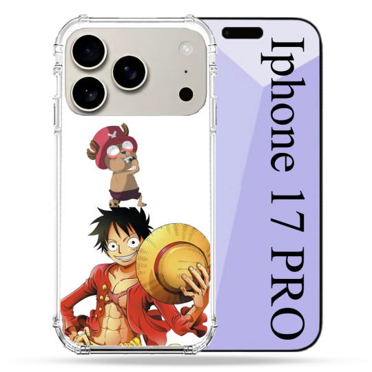 Coque Renforcée Magsafe Pour Iphone 17 Pro Manga One Piece Chopper