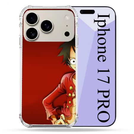 Coque Renforcée Magsafe Pour Iphone 17 Pro Manga One Piece Luffy