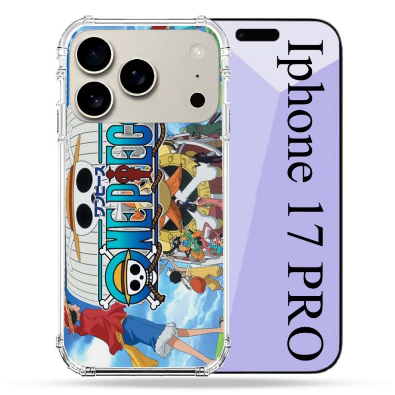 Coque Renforcée Magsafe Pour Iphone 17 Pro Manga One Piece Sunny