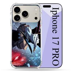 Coque Renforcée Magsafe Pour Iphone 17 Pro Manga Solo Leveling Sung Epee