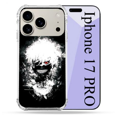 Coque Renforcée Magsafe Pour Iphone 17 Pro Manga Tokyo Ghoul Kaneki Tag