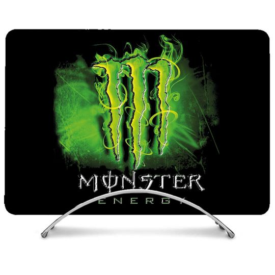 Coque Intégrale Pour MacBook Pro M4 14 Pouces Monster Energy Vert