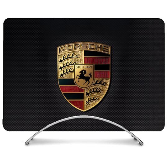 Coque Intégrale Pour MacBook Pro M4 14 Pouces Porsche Carbone