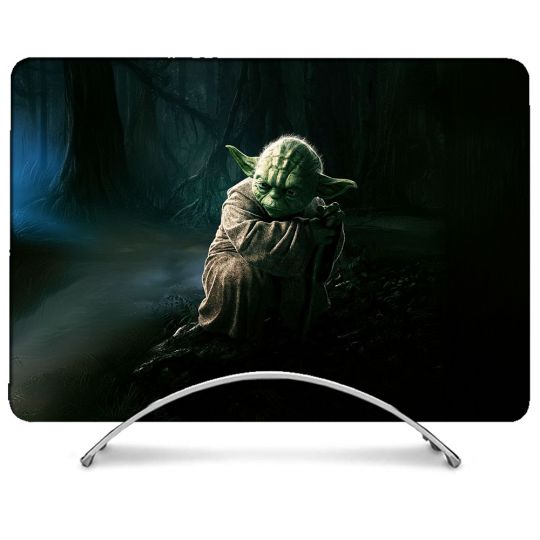 Coque Intégrale Pour MacBook Pro M4 14 Pouces Star Wars Yoda sombre
