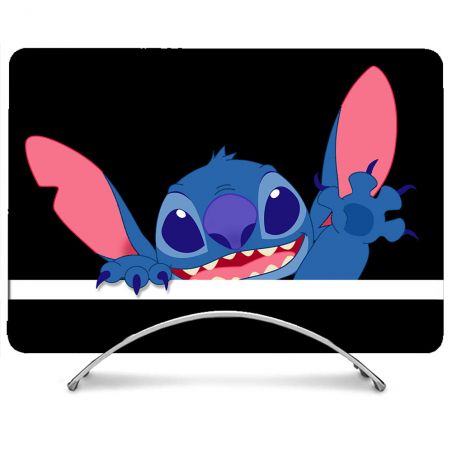 Coque Intégrale Pour MacBook Pro M4 14 Pouces Stitch Noir