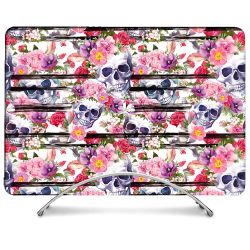 Coque Intégrale Pour MacBook Pro M4 14 Pouces Tete de Mort Pattern