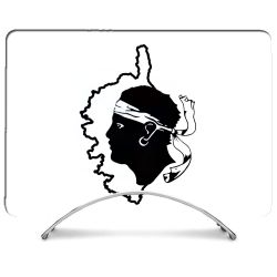 Coque Intégrale Pour MacBook Pro M4 14 Pouces Voyage Corse Blanc