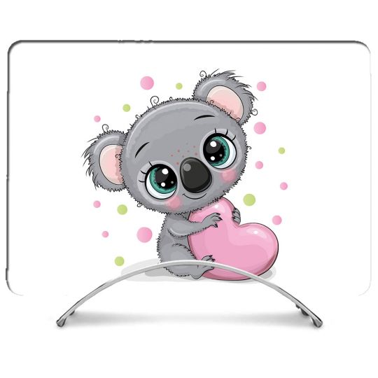Coque Intégrale Pour MacBook Air M4 13 Pouces A3240 Animal Koala Cœur