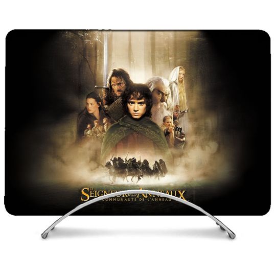 Coque Intégrale Pour MacBook Air M4 13 Pouces A3240 Le seigneur Des Anneaux Affiche