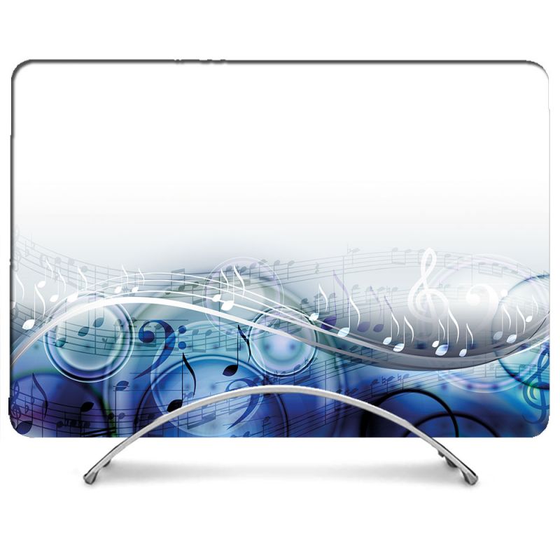 Coque Intégrale Pour MacBook Air M4 13 Pouces A3240 Musique Partition Vague