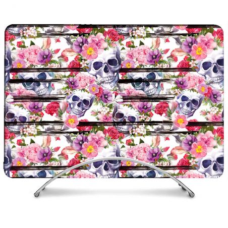 Coque Intégrale Pour MacBook Air M4 13 Pouces A3240 Tete de Mort Pattern