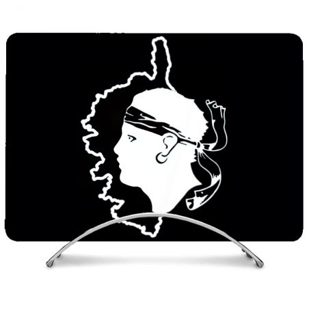 Coque Intégrale Pour MacBook Air M4 13 Pouces A3240 Voyage Corse Noir