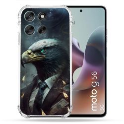 Coque Renforcée Pour Motorola G56 5G Animal Aigle Business