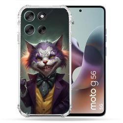 Coque Renforcée Pour Motorola G56 5G Animal Chat Joker