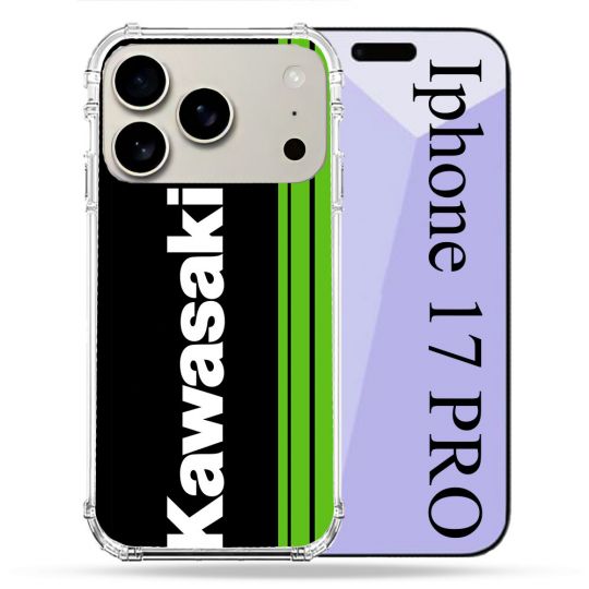 Coque Renforcée Magsafe Pour Iphone 17 Pro Moto Kawasaki