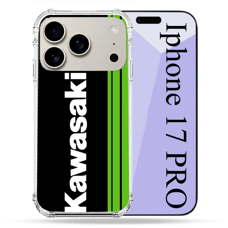 Coque Renforcée Magsafe Pour Iphone 17 Pro Moto Kawasaki