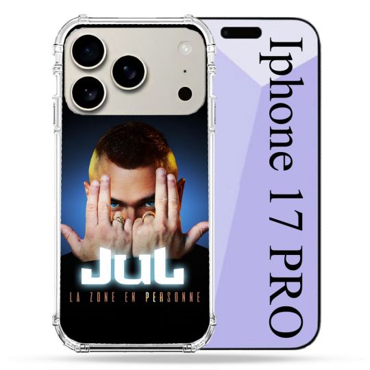 Coque Renforcée Magsafe Pour Iphone 17 Pro Musique Jul Signe