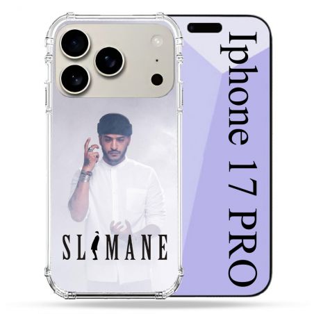 Coque Renforcée Magsafe Pour Iphone 17 Pro Musique Slimane Blanc