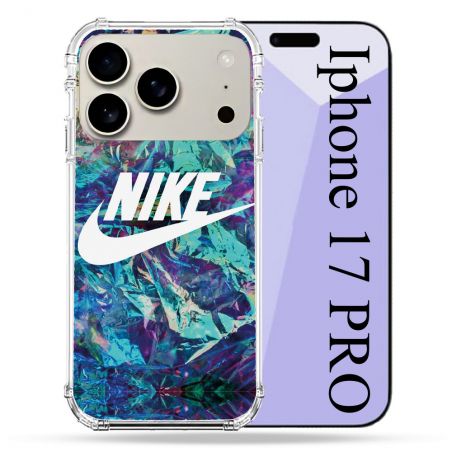 Coque Renforcée Magsafe Pour Iphone 17 Pro Nike Turquoise
