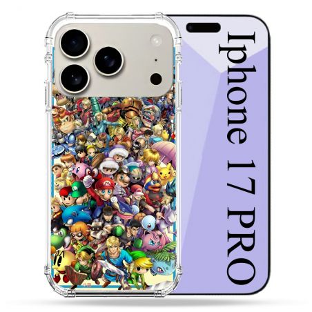 Coque Renforcée Magsafe Pour Iphone 17 Pro Nintendo