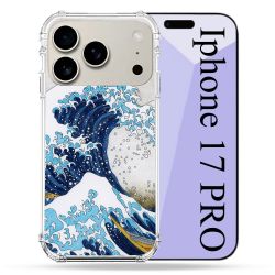 Coque Renforcée Magsafe Pour Iphone 17 Pro Peinture La Grande Vague