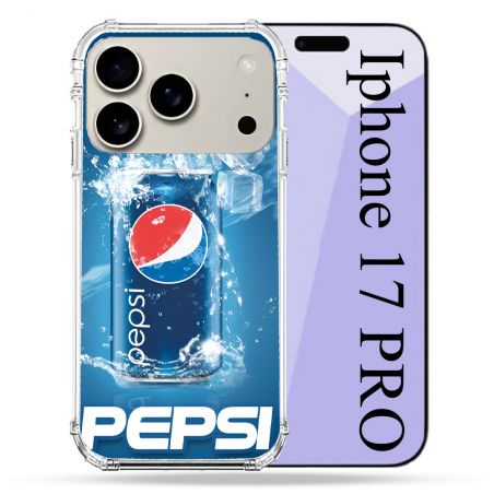 Coque Renforcée Magsafe Pour Iphone 17 Pro Pepsi