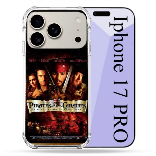 Coque Renforcée Magsafe Pour Iphone 17 Pro Pirate Des Caraibes