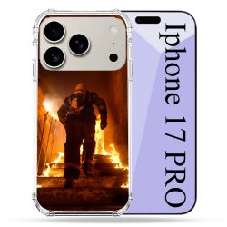 Coque Renforcée Magsafe Pour Iphone 17 Pro Pompier Escalier