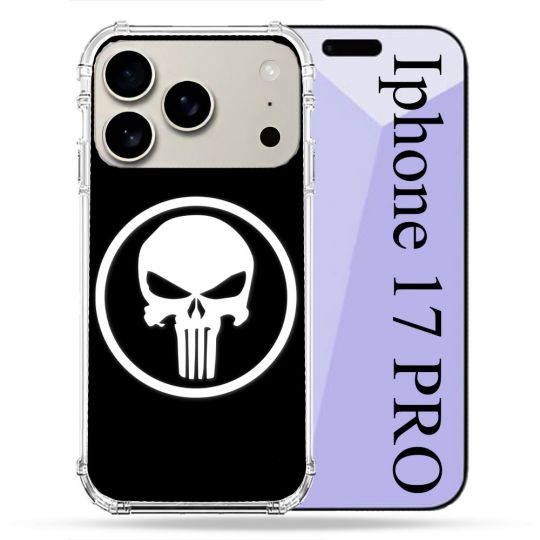 Coque Renforcée Magsafe Pour Iphone 17 Pro Punisher